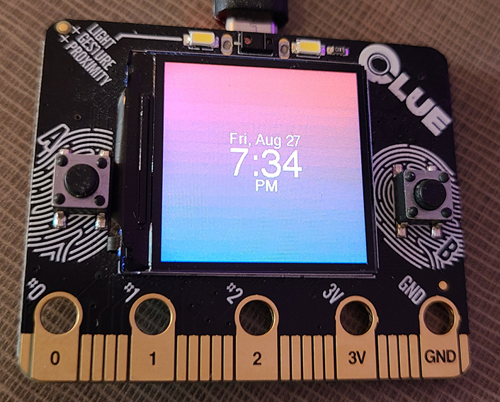 Image of watch displaying time and date.